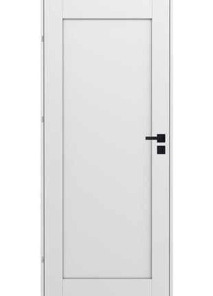 Komplet Elegance drzwi + ościeżnica + klamka - biały Moderno Doors