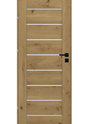 Komplet Prim drzwi + ościeżnica + klamka - dąb górski Moderno Doors