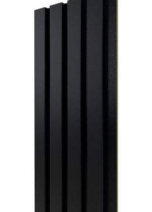 Panel lamelowy LAMDECO Quattro nero - panel ścienny dekoracyjny Moderno Doors